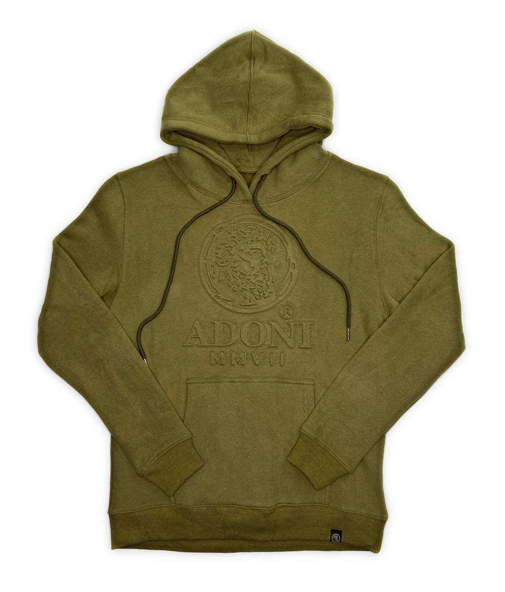 Premium Green Hooded Sweater - ADONI MMVII NEW YORK